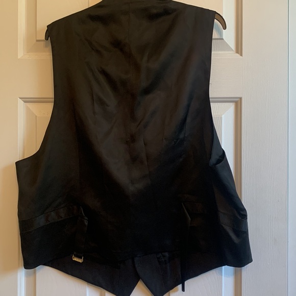 Men’s Vintage faux suede vest - Picture 3 of 4